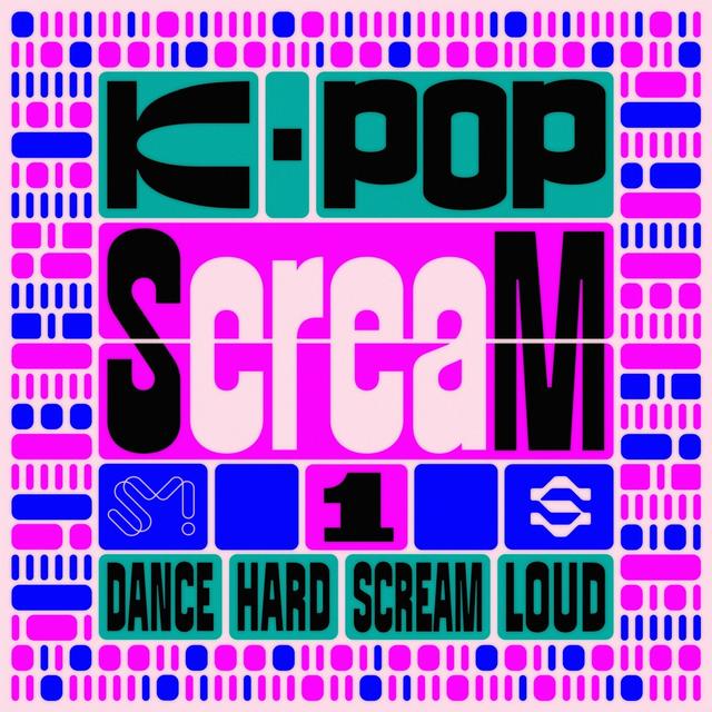Album cover art for K-POP ScreaM 1