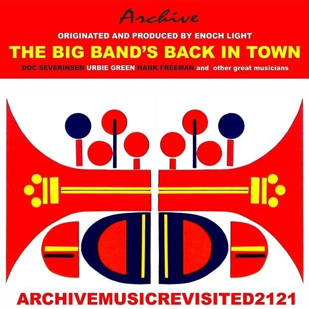 Album cover art for The Big Band's Back in Town