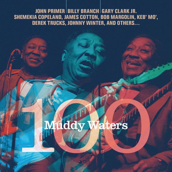 Album cover art for 100 Muddy Waters