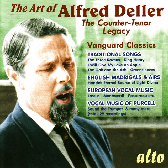 Album cover art for The Art of Alfred Deller