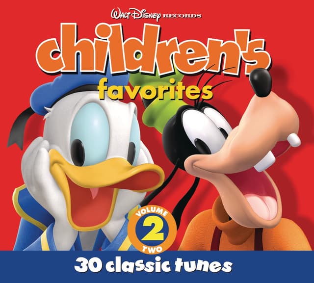 Album cover art for Children's Favorites, Vol. 2