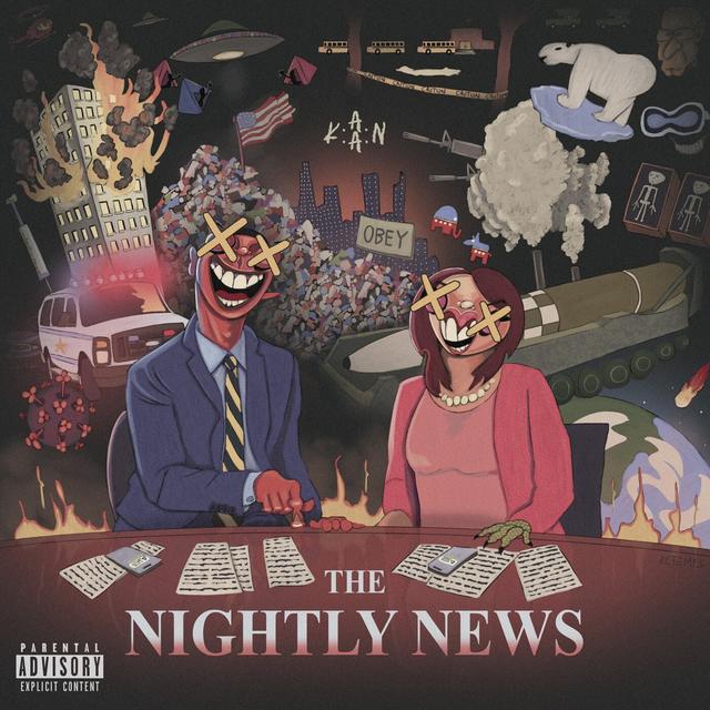 Album cover art for The Nightly News