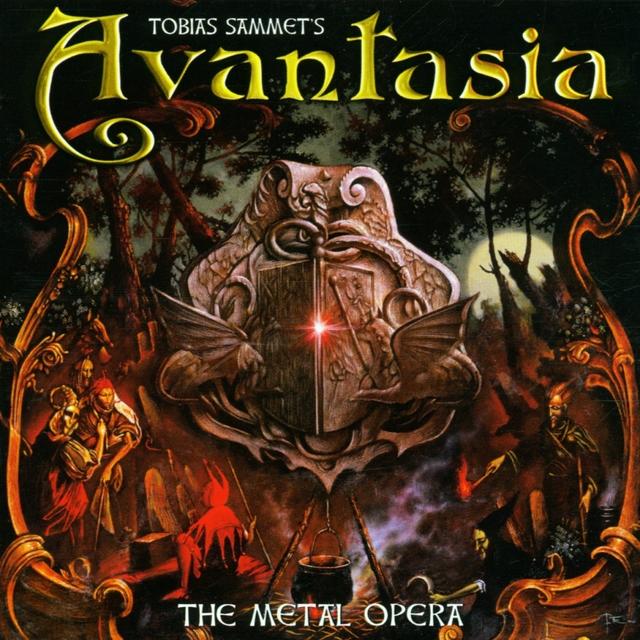 Album cover art for The Metal Opera