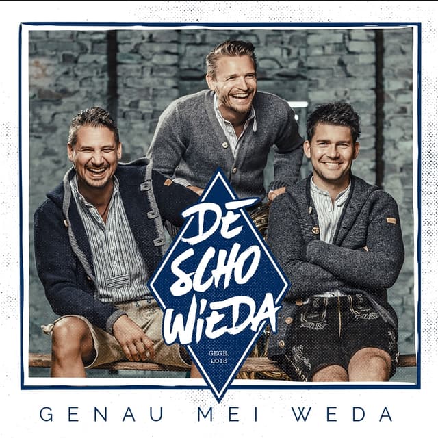 Album cover art for Genau mei Weda