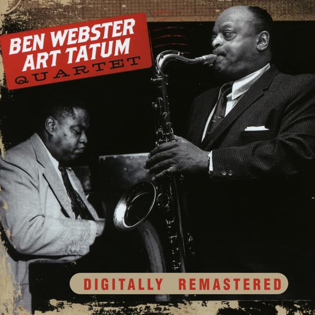 Album cover art for Ben Webster - Art Tatum Quartet