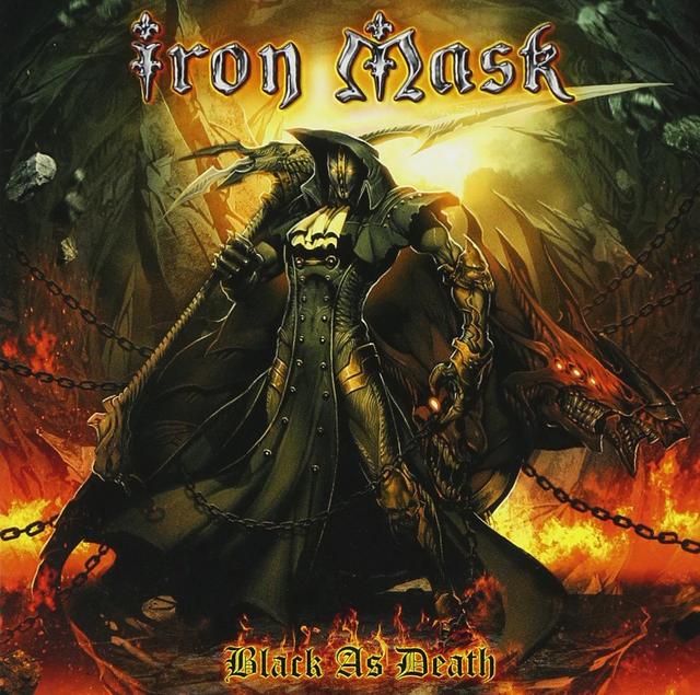Album cover art for Black As Death