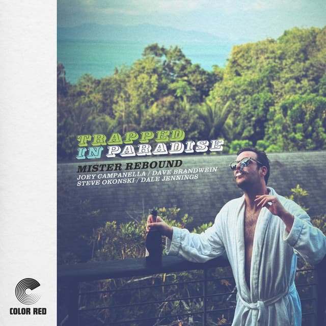 Album cover art for Trapped in Paradise