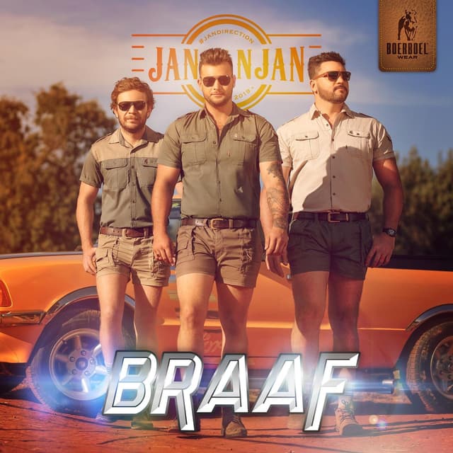 Album cover art for Braaf