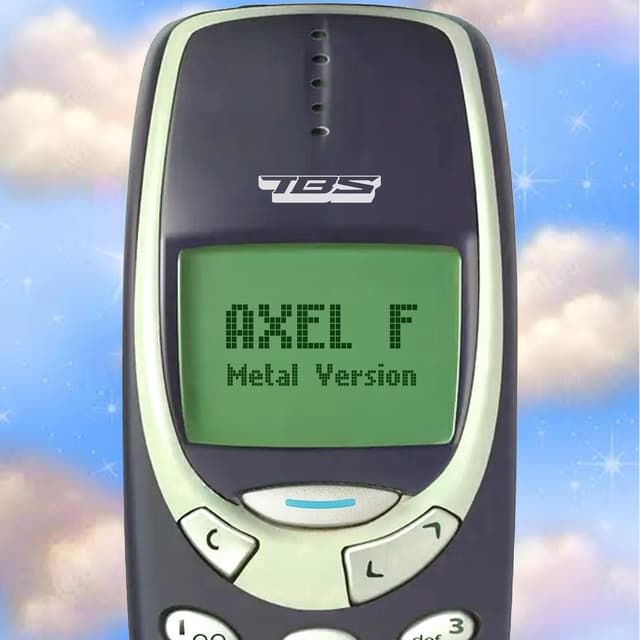 Album cover art for Crazy Frog - Axel F