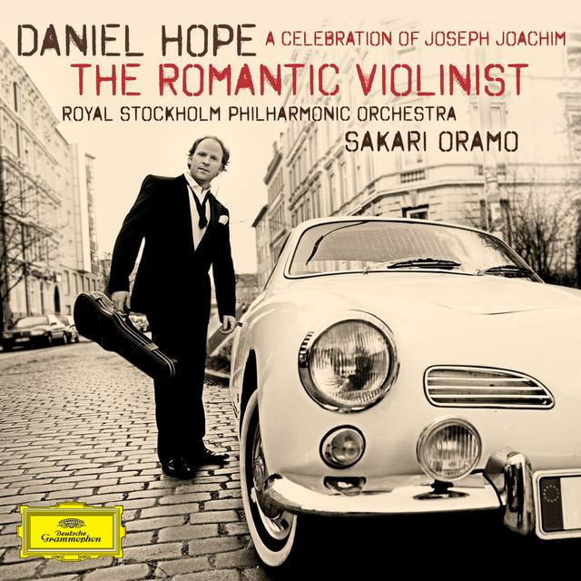 Album cover art for The Romantic Violinist - A Celebration of Joseph Joachim