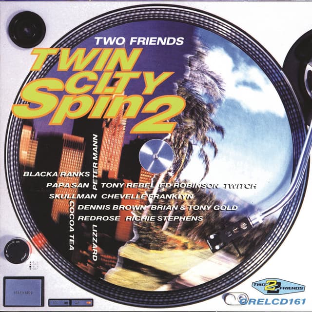 Album cover art for Twin City Spin 2