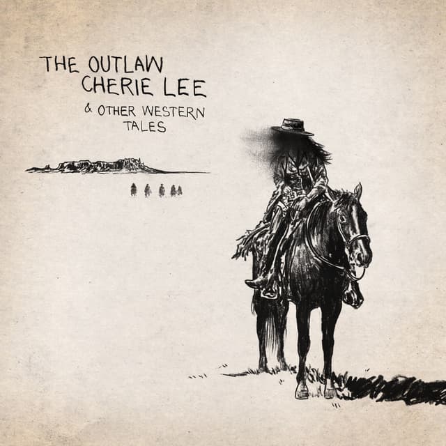 Album cover art for The Outlaw Cherie Lee & Other Western Tales