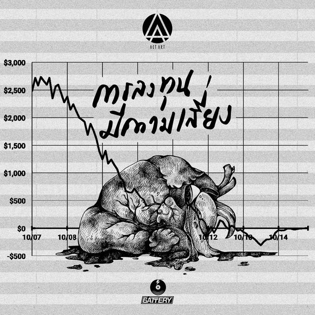 Album cover art for การลงทุนมีความเสี่ยง