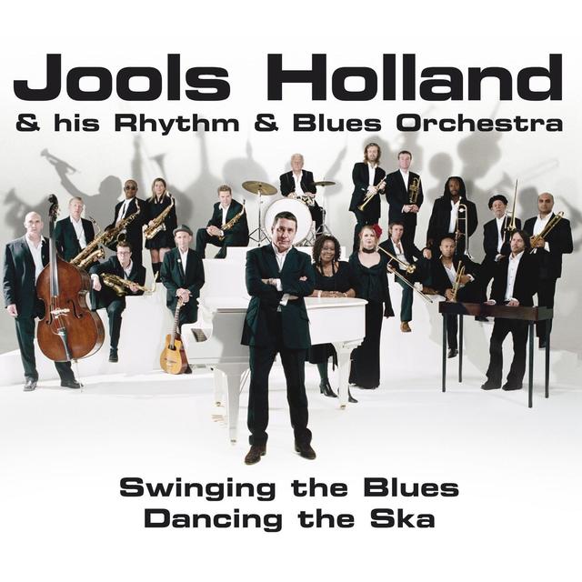 Album cover art for Swinging the Blues, Dancing the Ska