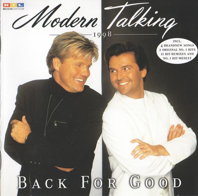 Album cover art for Back for Good