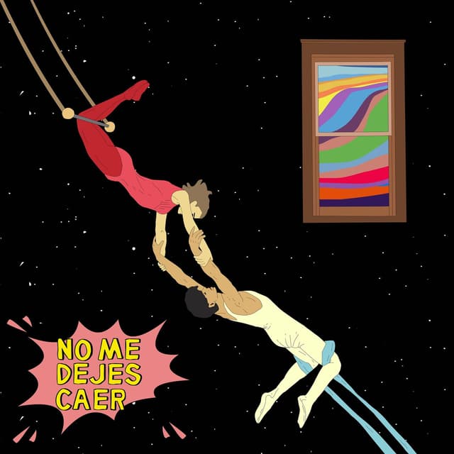 Album cover art for No Me Dejes Caer