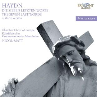 Album cover art for Les Sept Dernières Paroles Du Christ En Croix