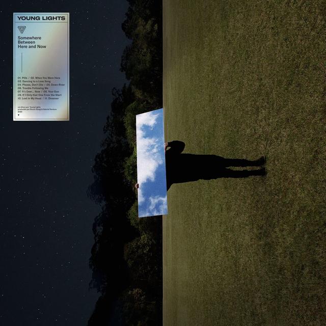 Album cover art for Somewhere Between Here and Now