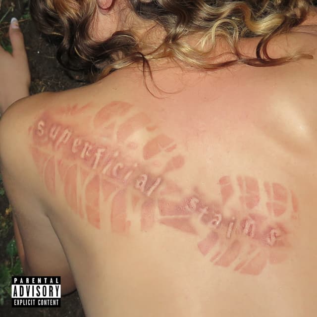 Album cover art for Superficial Stains