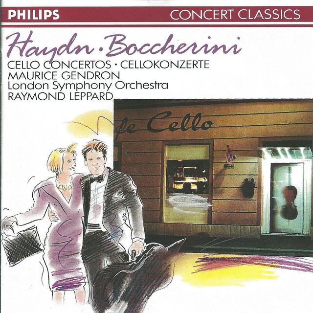 Album cover art for Haydn: Cello Concertos