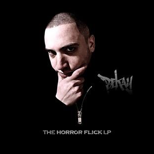 Album cover art for Rawkus 50 Presents The Horror Flick