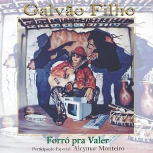 Album cover art for Forró pra valer