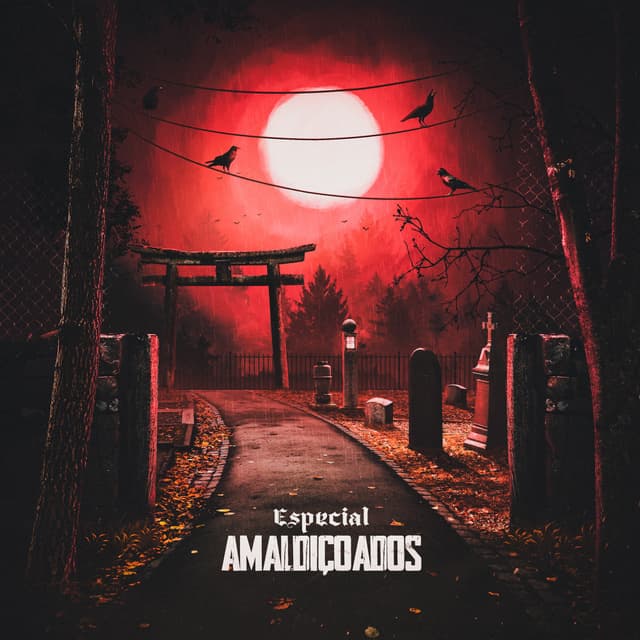 Album cover art for Amaldiçoados