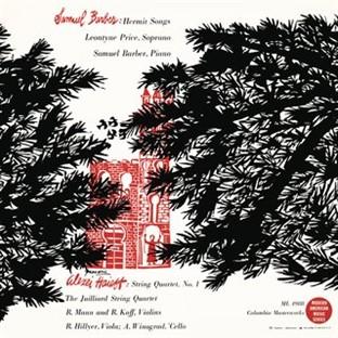 Album cover art for Leontyne Price - Alexei Haieff: String Quartet No. 1; Samuel Barber: Hermit Songs Op. 29