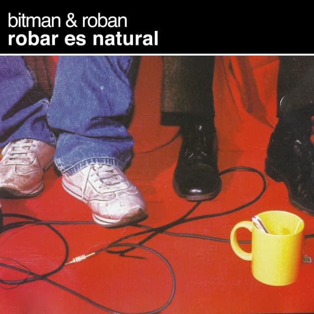 Album cover art for Robar es Natural
