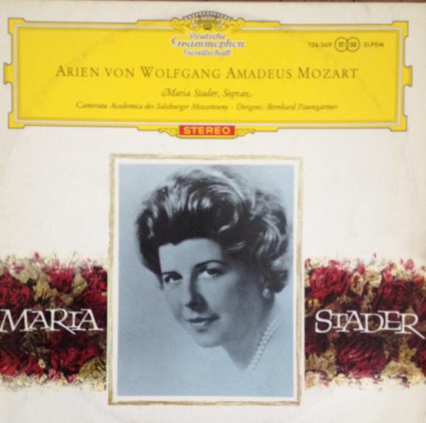 Album cover art for Mozart Arias