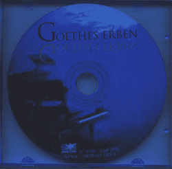 Album cover art for Goethes Erben