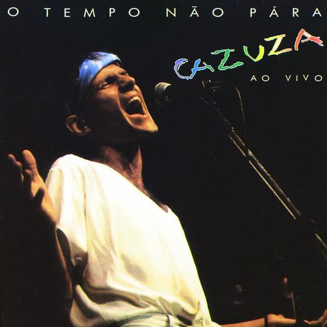 Album cover art for O Tempo Não Pára - Ao Vivo