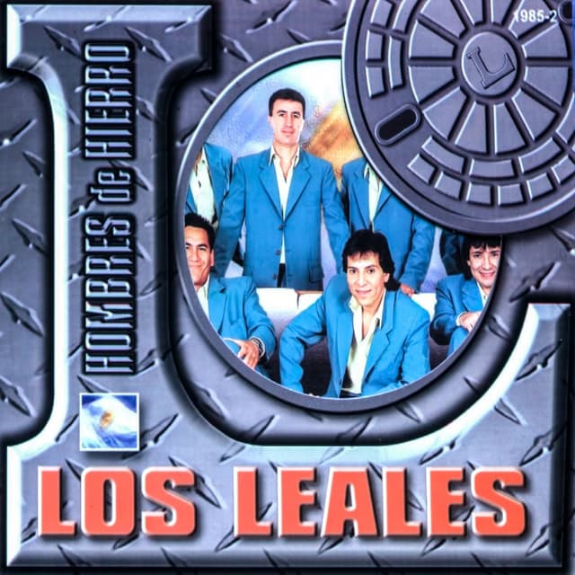 Album cover art for Hombres de Hierro
