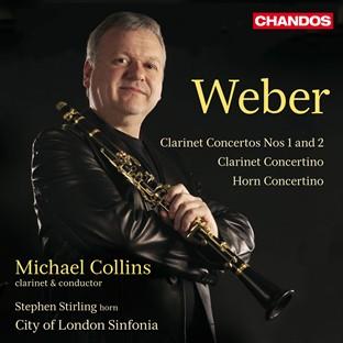 Album cover art for Weber : Concertos Pour Clarinette No.1 et No.2