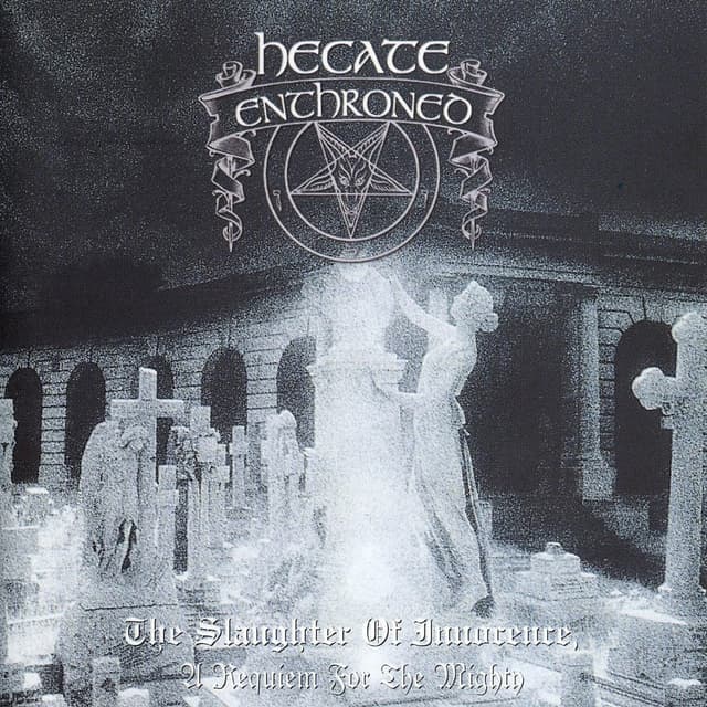 Album cover art for The Slaughter of Innocence, a Requiem for the Mighty