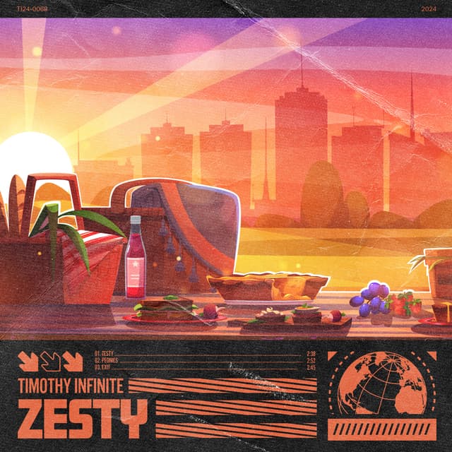 Album cover art for Zesty