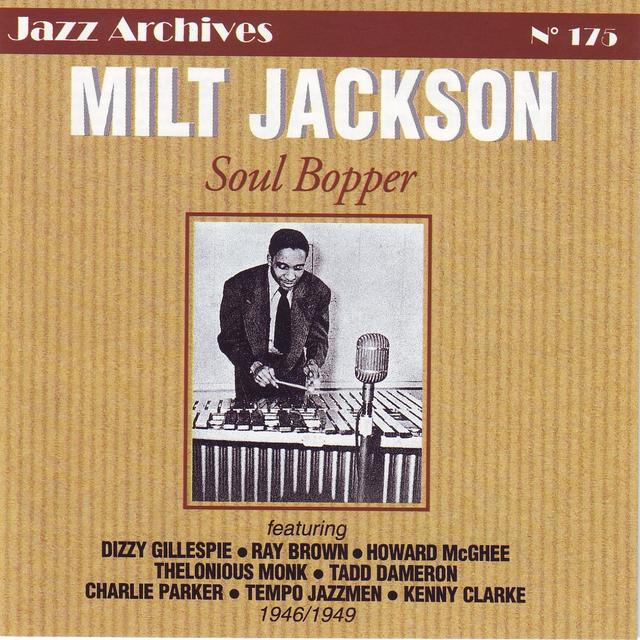Album cover art for Milt Jackson Soul Bopper