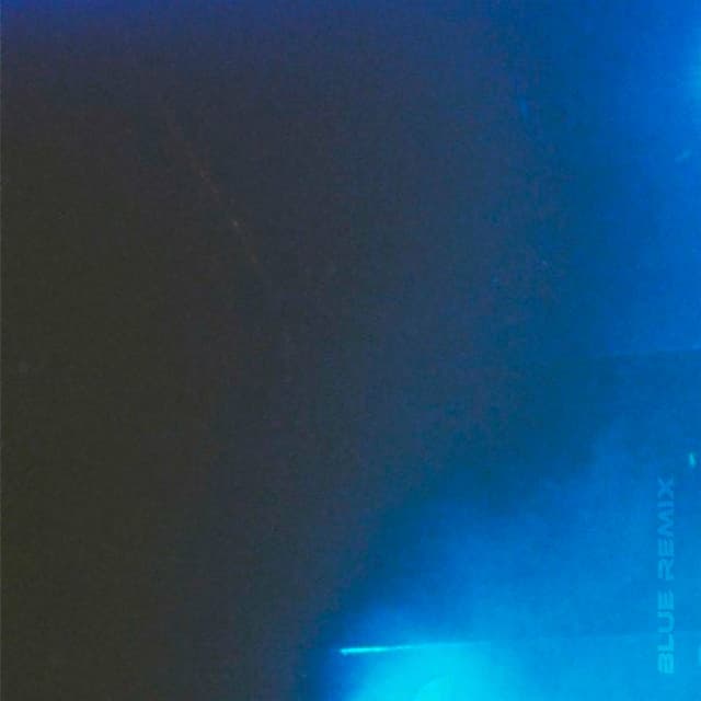 Album cover art for BLUE (REMIX) - Single