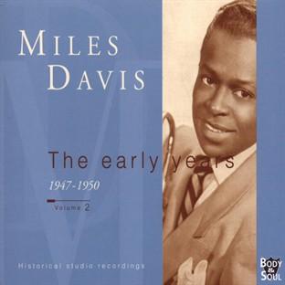 Album cover art for Miles Davis - The Early Years Vol. 2 (1947-1950)