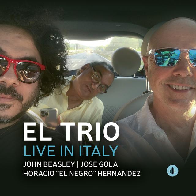 Album cover art for El Trio: Live in Italy