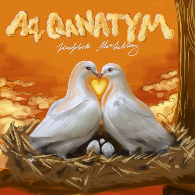 Album cover art for Aq Qanatym