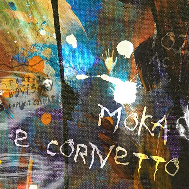 Album cover art for Moka e cornetto