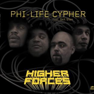 Album cover art for Higher Forces (feat. Skit Slam)