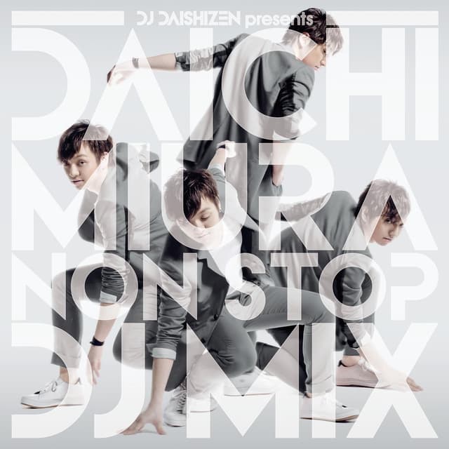 Album cover art for DJ大自然 Presents 三浦大知 NON STOP DJ MIX