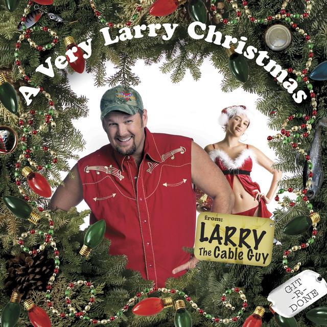 Album cover art for A Very Larry Christmas