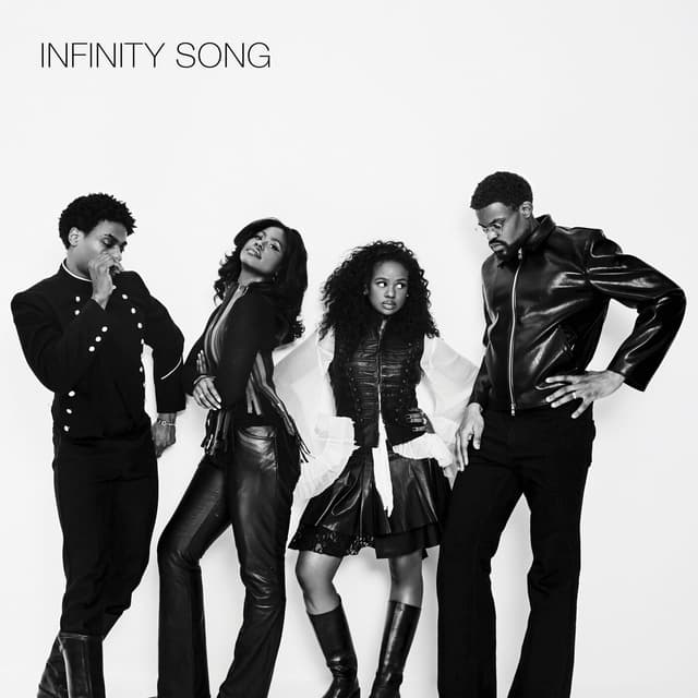 Album cover art for INFINITY SONG