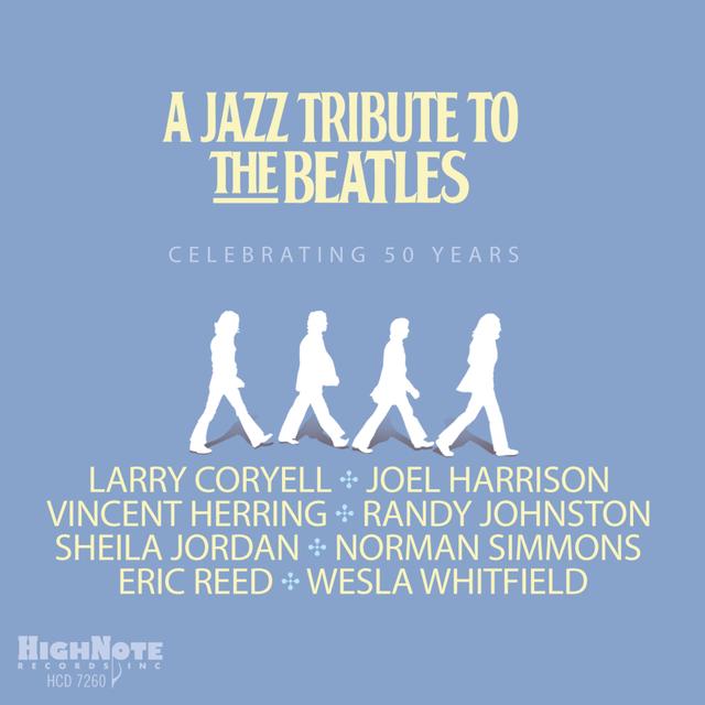 Album cover art for The Beatles : A Jazz Tribute