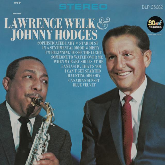 Album cover art for Lawrence Welk & Johnny Hodges