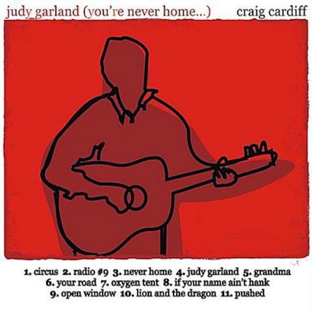 Album cover art for Judy Garland! (You're Never Home...)