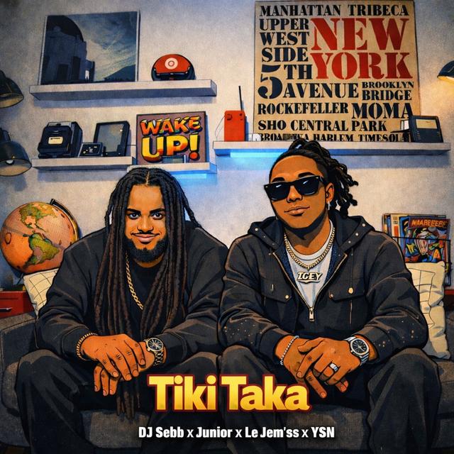 Album cover art for Tiki Taka